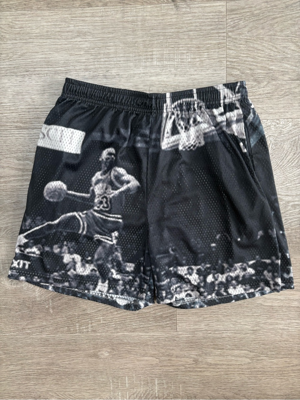 Dreamer Micheal Jordan Graphic Men’s-M  Basketball Mesh Athletic Shorts